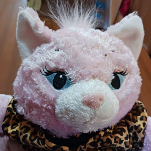 Pink kitty Cat Plush Large Build A Bear 18 clothes Sassy Princess Collec… - Picture 3 of 10